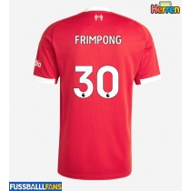 Liverpool Jeremie Frimpong #30 Heimtrikot 2025-26 Kurzarm